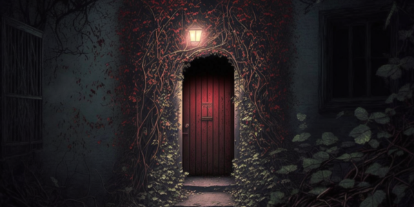 Red Door Entering House Subconium